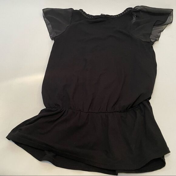 White House Black Market sleeveless blouse with gorgeous details size Small - Picture 9 of 10